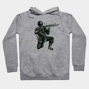 war soldier Hoodie